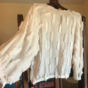 NWT ZARA Textured Blouse
